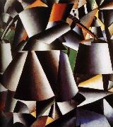 Kasimir Malevich Innervation Arrangement oil painting on canvas